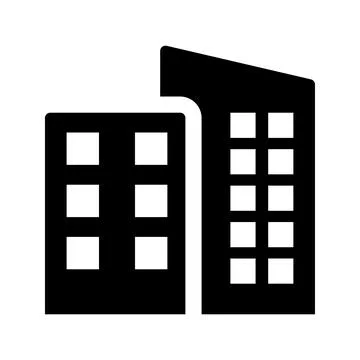 Office Building icon. Stock Illustration