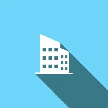 Office building icon vector Ilustración de archivo