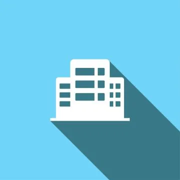 Office building icon vector Ilustración de archivo
