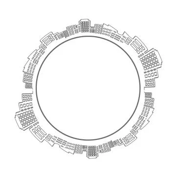 Office building icon vector Ilustración de archivo