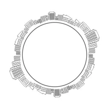 Office building icon vector Ilustración de archivo