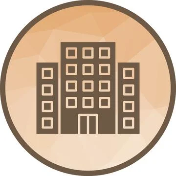 Office Building icon vector image. Ilustración de archivo
