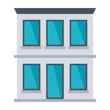 Office Building Illustration Stock Illustration