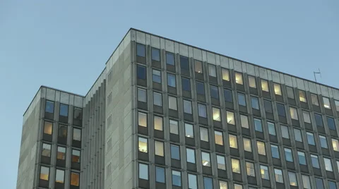 Office building, interior light on Stock-Footage 44593653