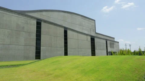 Office building with landscape Stock Footage 29088892