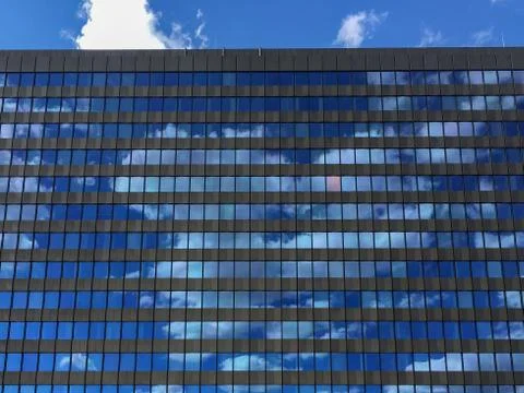 Office building with reflections Stock Photos