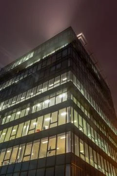 Office building, repetitive patterns Stock Photos