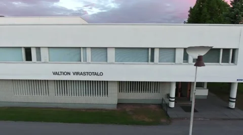 Office Building in Seinäjoki Stock Footage 67322066