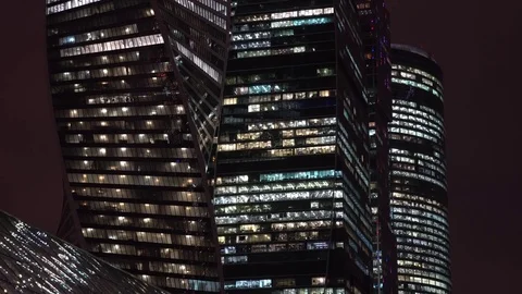 Office building skyscraper 库存影片 83044151