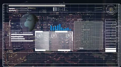 Office Building Statistics Stock Footage 20971632