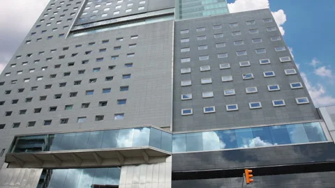 Office building timelapse Видео 106486912
