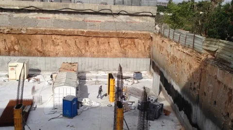 Office Building Under construction - Habarzel 30 Tel Aviv Israel Stock Footage 40579105