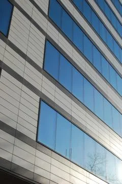 Office building wall Stock Photos