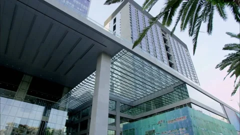 Office buildings Stock Footage 235268723