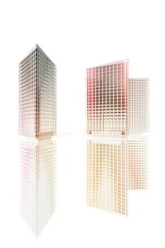 Office buildings Stock Illustration