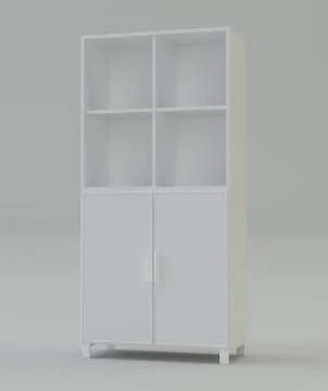 Office cabinet on a white background 스톡 일러스트