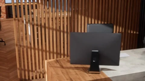 Office Chair Video stock 291204488