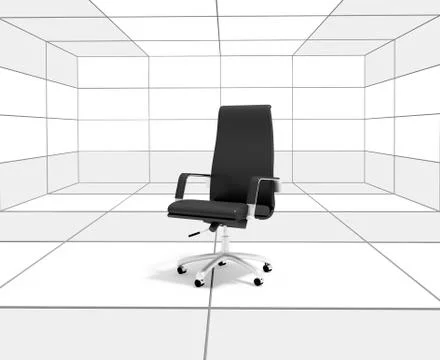 Office chair Stock Illustration