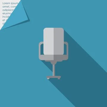 Office chair Stock Illustration