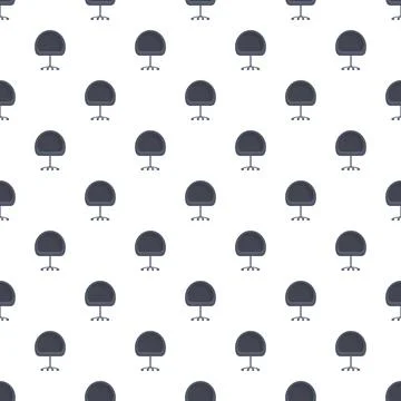Office chair pattern creating seamless furniture background Stockillustratie