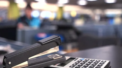 Office Cleaner Stock Footage 41582412