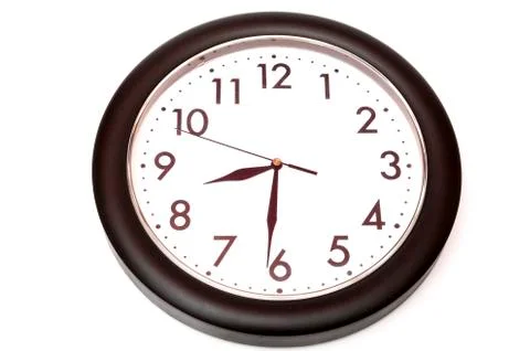 Office clock Stock Photos