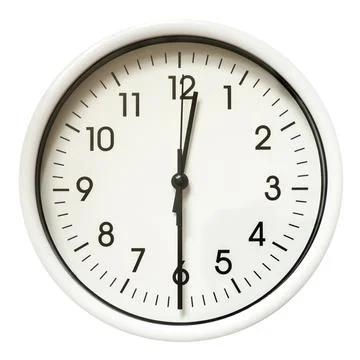 Office clock Stock Photos