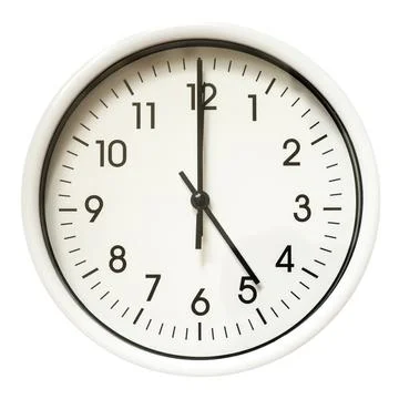 Office clock Stock Photos