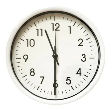 Office clock Stock Photos