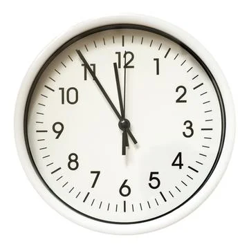 Office clock Stock Photos