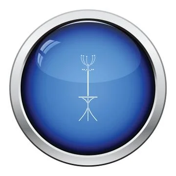 Office coat stand icon Illustrazione stock