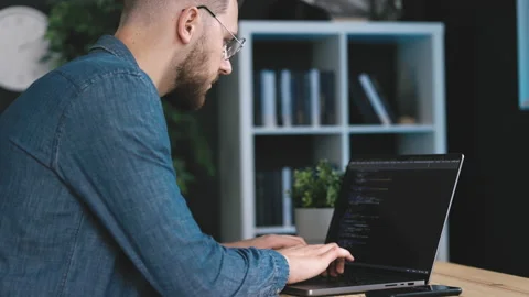 Office coding workplace Stock Footage 220749234