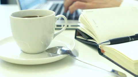 Office Coffe 2 Stock Footage 22650936