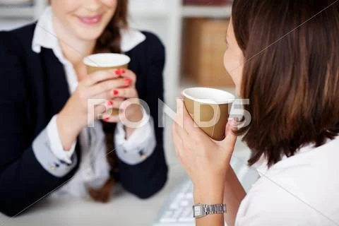 Office coffee break Stock Photos