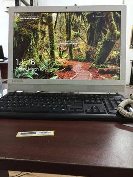 Office computer equipment Foto stock