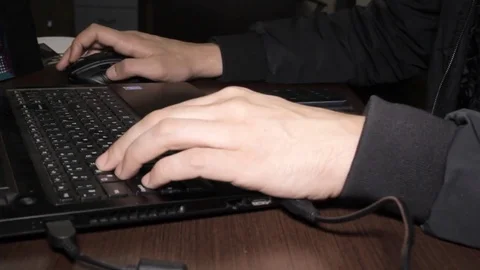 Office Computer Manage Stock Footage 70281636