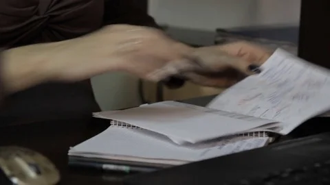 Office Computer Manage Stock Footage 70282109