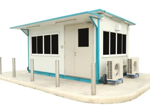 Office container Stock Photos