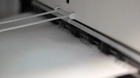 Office Copier Closeup Stock Footage 8360108