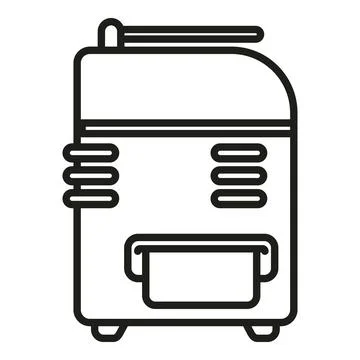 Office copy machine icon outline vector. Digital print イラスト素材