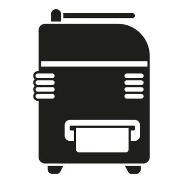 Office copy machine icon simple vector. Digital print イラスト素材