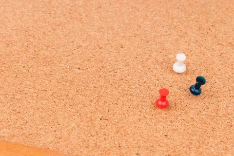 Office Cork Board for notes Stock Photos