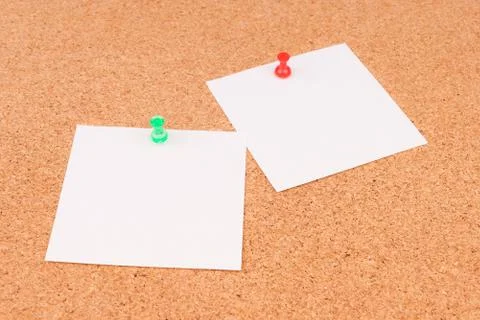 Office Cork Board for notes Stock Photos