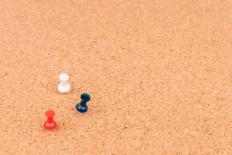 Office Cork Board for notes Stock Photos