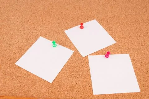 Office Cork Board for notes Stock Photos