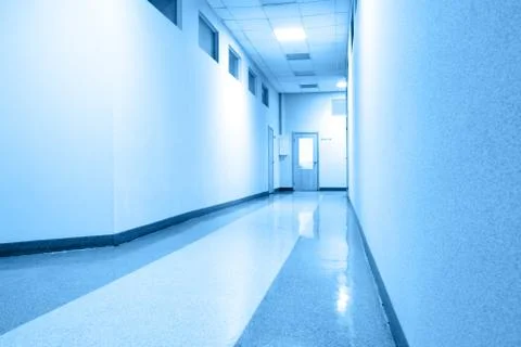 Office corridor Stock Photos