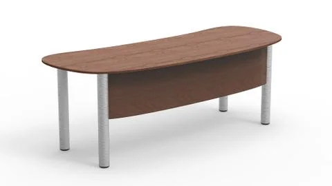 Office Desk Stock Illustration