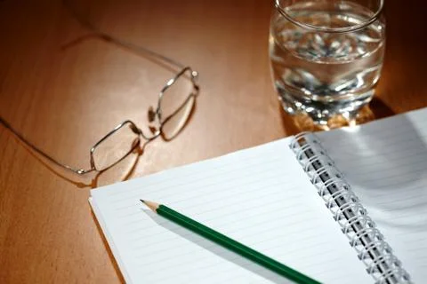 Office desk Stock Photos