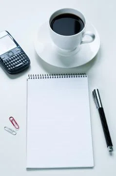 Office desk Stock Photos