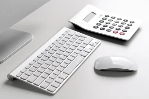 Office desk Foto stock